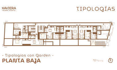 Departamento en preventa en Col. Roma Norte