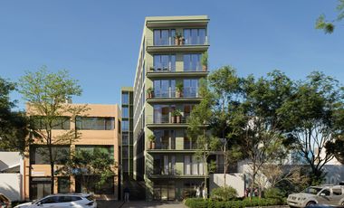 Departamento en preventa en Col. Roma Norte