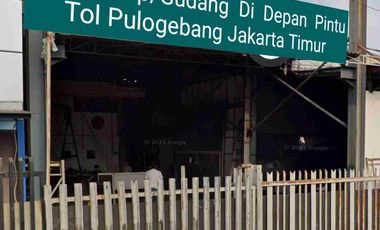 Gudang / Workshop Dekat Pintu Tol Pulogebang Jakarta Timur