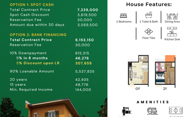 For sale House and Lot in Dasmarinas Cavite