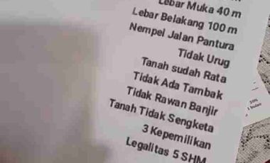 tanah di bibir pantai cocok untuk doking kapal