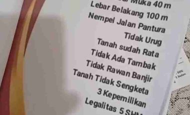 tanah di bibir pantai cocok untuk doking kapal