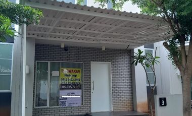 DISEWAKAN RUMAH 2 LANTAI SAVASA DI DELTAMAS CIKARANG PUSAT