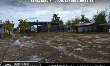 JUAL CEPAT TANAH 5292 m² FREE RUMAH 2 lantai STRATEGIS  – DEKAT PUSAT KOTA LANGSA | COCOK USAHA, KANTOR & INVESTASI