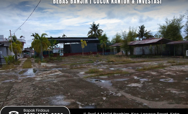 JUAL CEPAT TANAH 5292 m² FREE RUMAH 2 lantai STRATEGIS  – DEKAT PUSAT KOTA LANGSA | COCOK USAHA, KANTOR & INVESTASI