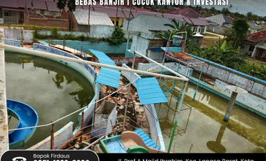 JUAL CEPAT TANAH 5292 m² FREE RUMAH 2 lantai STRATEGIS  – DEKAT PUSAT KOTA LANGSA | COCOK USAHA, KANTOR & INVESTASI