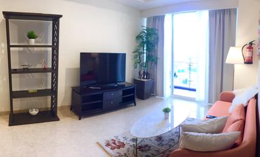 Cozy 1BR Apt with Very Nice City View At Pondok Indah Residences