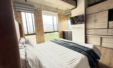 Amoblado HERMOSO Apartaestudio tipo loft Laureles