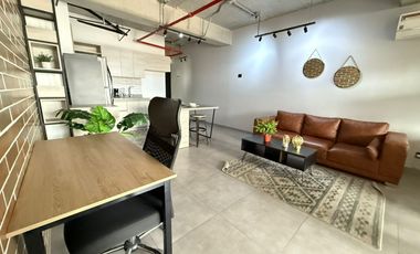 Amoblado HERMOSO Apartaestudio tipo loft Laureles