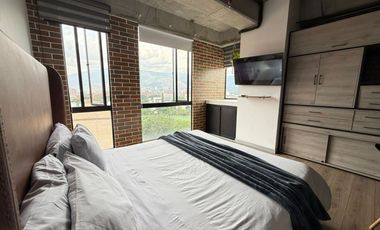 Amoblado HERMOSO Apartaestudio tipo loft Laureles