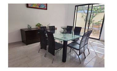 RENTA DE CASA AMUEBLADA  EN LA FLORIDA (RESIDENCIAL VALBUENA)