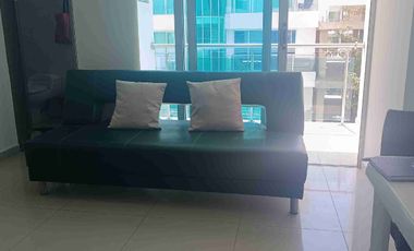 ARRIENDO APARTAMENTO DE UNA HABITACION, AMOBLADO.