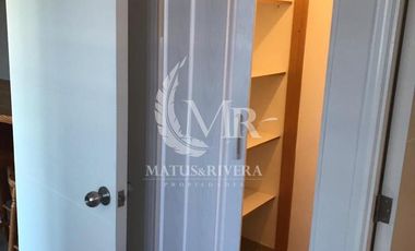 Departamento en Arriendo Estilo Mariposa, Condominio Parque Pucón Oriente, Gastos Comunes Incluidos