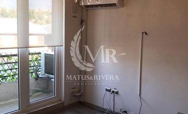 Departamento en Arriendo Estilo Mariposa, Condominio Parque Pucón Oriente, Gastos Comunes Incluidos