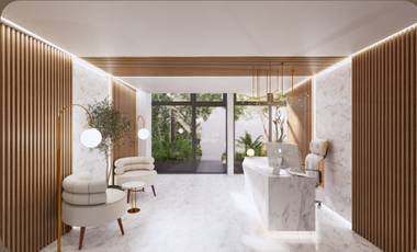 Venta de Departamento de 83m2 totales (39m2 habitables) con Terraza Privada de 37m2- en Col. Roma Sur #26-461