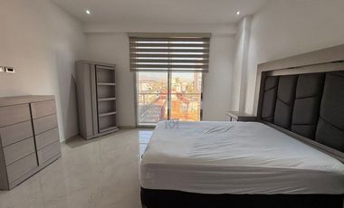 Departamento en renta semiamueblado en La Loma Grand View, Lomas de Angelópolis 2 | 140 m² | 2 recámaras