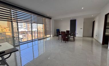 Departamento en renta semiamueblado en La Loma Grand View, Lomas de Angelópolis 2 | 140 m² | 2 recámaras