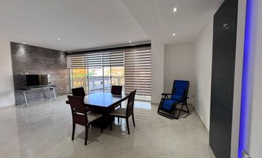 Departamento en renta semiamueblado en La Loma Grand View, Lomas de Angelópolis 2 | 140 m² | 2 recámaras