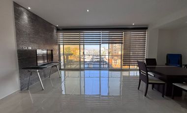 Departamento en renta semiamueblado en La Loma Grand View, Lomas de Angelópolis 2 | 140 m² | 2 recámaras