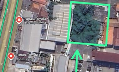 TERMURAH Tanah 1300M Ciputat Samping Sekolah Toyota Dkt Pasar Bintaro Cinere Pamulang Jaksel