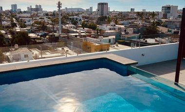 Departamento en Venta con ROI 11.17% Anual, Amueblado, Airbnb Listo, Mazatlán.