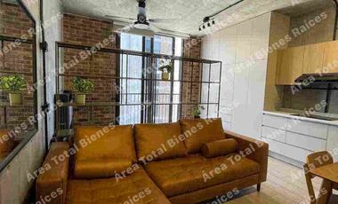 Venta de departamento tipo Loft, amueblado