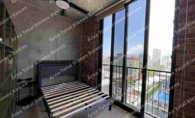 Venta de departamento tipo Loft, amueblado
