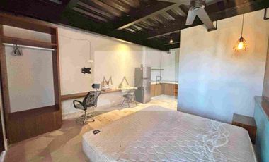 Renta de Estudio Amueblado con Alberca en 2do Nivel Sobre Av. Fonatur, a metros de Av. Huayacán