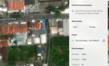 Ruko Strategis di Pusat Kota Dijual, di Tukad Yeh Aya, Renon Area