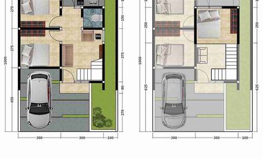 Dijual rumah baru 2 lantai 2 kamar tidur lokasi di cinangka pondok cabe Jawa Barat