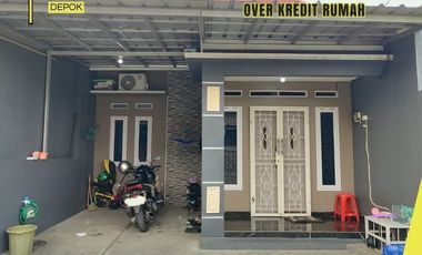 Rumah Over Kredit 73JT di Perum Graha Pancoran Mas dkt Tol Sawangan