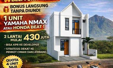 RUMAH 2 LANTA MULAI 400 JUTAAN DI CIMAHI UTARA
