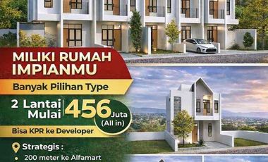 RUMAH 2 LANTA MULAI 400 JUTAAN DI CIMAHI UTARA