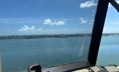 Large 1BR with Balcony with Sea view in Mandani Bay Cebu. Interior Design & MoveIn Ready.