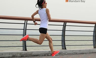 Large 1BR with Balcony with Sea view in Mandani Bay Cebu. Interior Design & MoveIn Ready.