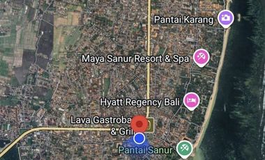 Tanah Komersil 4 Are Dijual, di Sisi Pantai Sanur, Denpasar Area