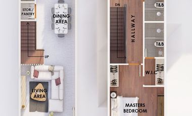 Cupang Antipolo Triplex Townhouse For Sale 3 Bedrooms 8.63M SD