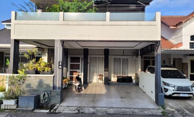 RUMAH KEREN 2 LANTAI MINIMALIS MODERN FULL FURNISHED NYAMAN SIAP HUNI DI GUNUNG BATU BANDUNG