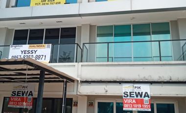 DIJUAL / DISEWAKAN Ruko 5 Lantai hadap laut Ruko Golf Island PIK