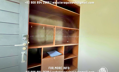 APARTMENT STUDIO UNIT FULLY FURNISHED WITH OFFICE FOR RENT LOCATED IN A SECURED SUBDIVISION AT ANGELES CITY PAMPANGA