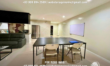 APARTMENT STUDIO UNIT FULLY FURNISHED WITH OFFICE FOR RENT LOCATED IN A SECURED SUBDIVISION AT ANGELES CITY PAMPANGA