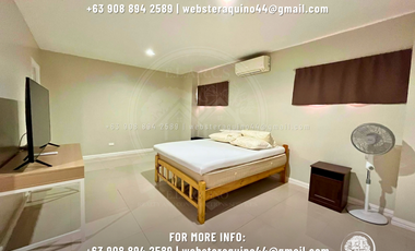 APARTMENT STUDIO UNIT FULLY FURNISHED WITH OFFICE FOR RENT LOCATED IN A SECURED SUBDIVISION AT ANGELES CITY PAMPANGA