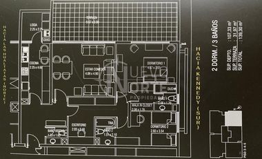 DEPARTAMENTO EN ARRIENDO A PASOS DEL PARQUE ARAUCO