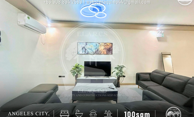 2 BEDROOMS FULLY FURNISHED APARTMENT FOR RENT LOCATED IN A SECURED SUBDIVISION AT FRIENDSHIP PLAZA ANGELES CITY
