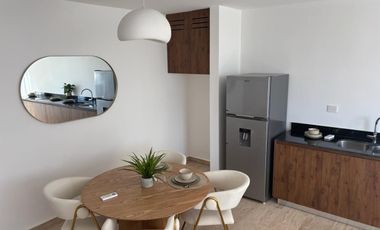 Departamento en Montebello 1 recámara entrega inmediata al norte de Mérida