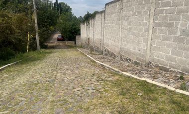 VENTA DE TERRENO BARDEADO SAN DIEGO METEPEC, TLAX.