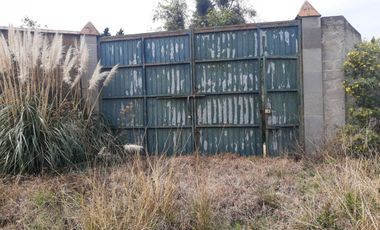 VENTA DE TERRENO BARDEADO SAN DIEGO METEPEC, TLAX.