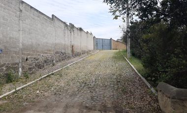 VENTA DE TERRENO BARDEADO SAN DIEGO METEPEC, TLAX.