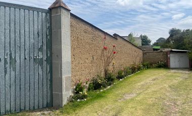 VENTA DE TERRENO BARDEADO SAN DIEGO METEPEC, TLAX.