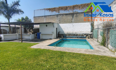 SE VENDE TERRENO CON ALBERCA EN REAL DE OAXTEPEC